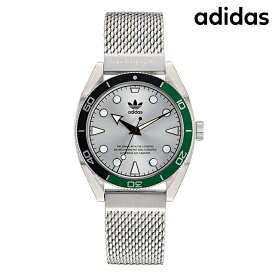 アディダス EDITION TWO クオーツ 腕時計 ブランド メンズ adidas AOFH22503 アナログ シルバー
