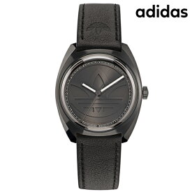アディダス EDITION ONE クオーツ 腕時計 ブランド メンズ レディース adidas AOFH22514 アナログ オールブラック 黒 父の日 プレゼント 実用的