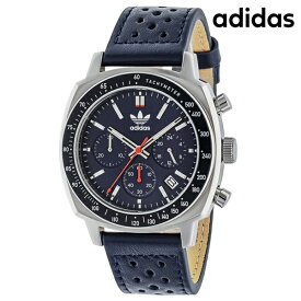 ＼先着2100円OFFクーポンにさらに最大+9倍／ アディダス MASTER ORIGINALS ONE CHRONO クオーツ 腕時計 ブランド メンズ クロノグラフ adidas AOFH23577 アナログ ネイビー 父の日 プレゼント 実用的