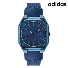アディダス CITY TECH THIN クオーツ 腕時計 ブランド メンズ adidas AOFH24001 アナログ ネイビー