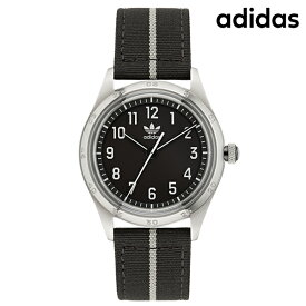 アディダス CODE FOUR クオーツ 腕時計 ブランド メンズ レディース adidas AOSY22523 アナログ ブラック グレー 黒 父の日 プレゼント 実用的
