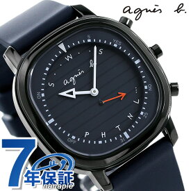 アニエスベー メンズ 腕時計 ブランド FCRB403 agnes b. 時計 Bluetooth ネイビー ギフト 父の日 プレゼント 実用的
