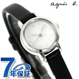 アニエスベー ブランド日本上陸40周年記念限定 クオーツ 腕時計 レディース 数量限定モデル agnes b. FCSK747 アナログ ホワイト ブラック 黒 プレゼント ギフト