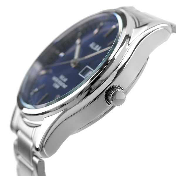 セイコー アルバ ソーラー カレンダー メンズ 腕時計 AEFD569 SEIKO ALBA ブルー | 腕時計のななぷれ