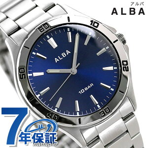 �Z�C�R�[ �A���o �����Y �r���v �l�C�r�[ �N�I�[�c AQPK411 SEIKO ALBA ���v �u�����h ������� �h�� �v���[���g �j�� ���p�I