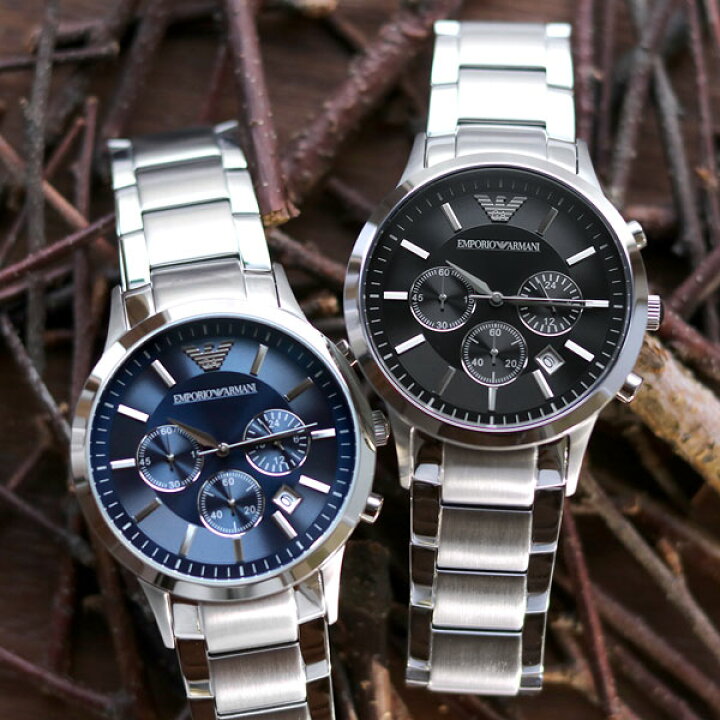 楽天市場】エンポリオアルマーニ 時計 メンズ クロノグラフ EMPORIO  