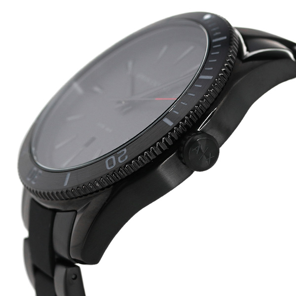 【1日はエントリーでポイント+2倍】 アルマーニ エクスチェンジ 時計 メンズ 腕時計 AX1826 ARMANI EXCHANGE 46mm  オールブラック | 腕時計のななぷれ