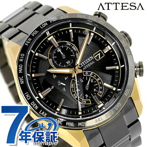 �y�{�g���t�z �V�`�Y�� �A�e�b�T LIGHT in BLACK Eco-Drive 50th Anniversary Edition �_�C���N�g�t���C�g ACT Line �r���v �u�����h �����Y �`�^�� ���ʌ��� �N���m�O���t �d�g�\�[���[ CITIZEN ATTESA AT8384-58E ��