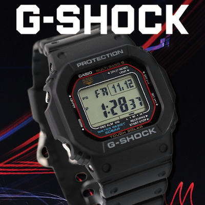 楽天市場】g-shock CASIO 電波 ソーラー GW-M5610-1ER 5600シリーズ 
