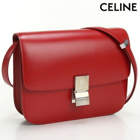 ＼25日限定★先着2000円OFFクーポンにさらに+3倍／【中古】 セリーヌ クラッチバッグ レディース ブランド CELINE クラシックミディアム カーフ 189173DLS.27ED レッド