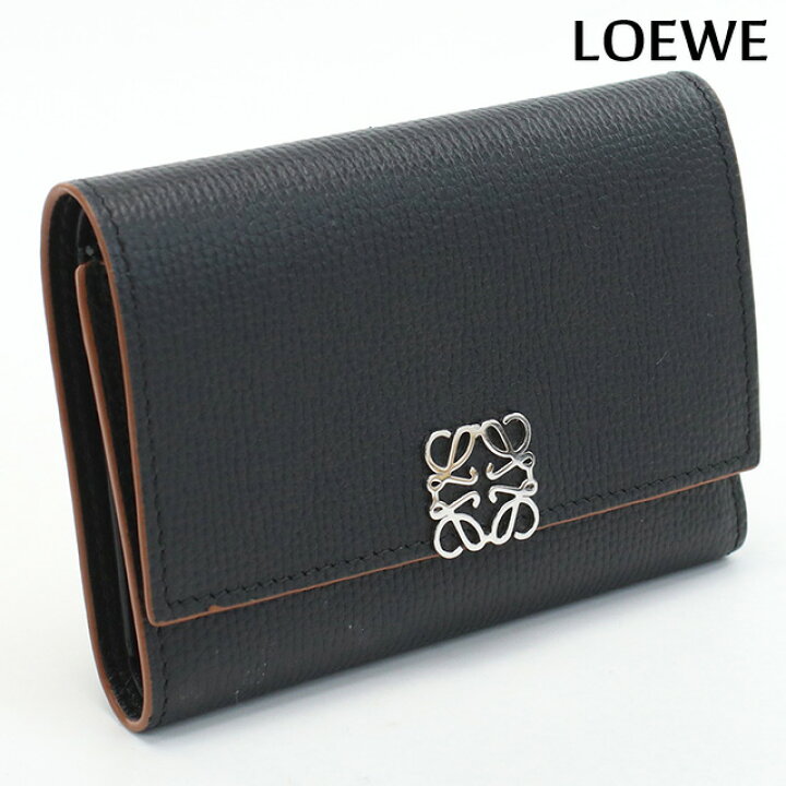 楽天市場】＼2000円OFF+全品5倍☆8/10限定／【中古】 ロエベ 三折財布  