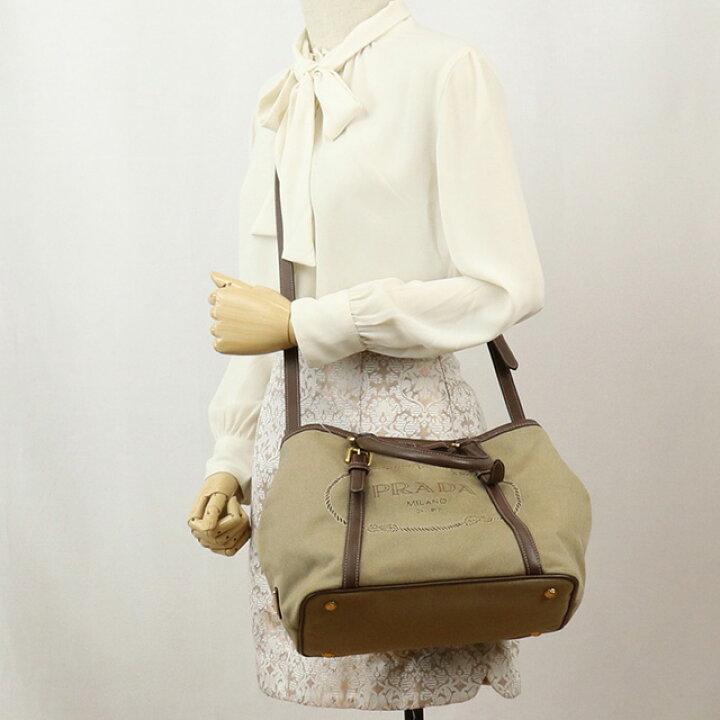 楽天市場】＼10％OFFで66,636円☆全品10%OFFクーポン／【中古】 プラダ 