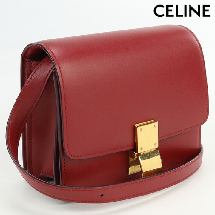 セリーヌ CELINE 定価55万超え ショルダーバッグ 美品 希少 ボルドー