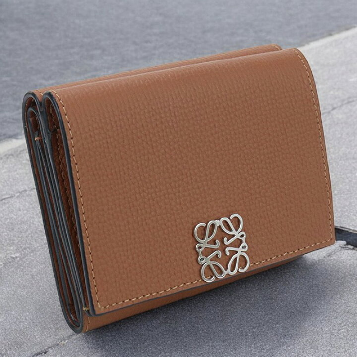 楽天市場】【中古】 ロエベ 三折財布小銭入付き レディース LOEWE  