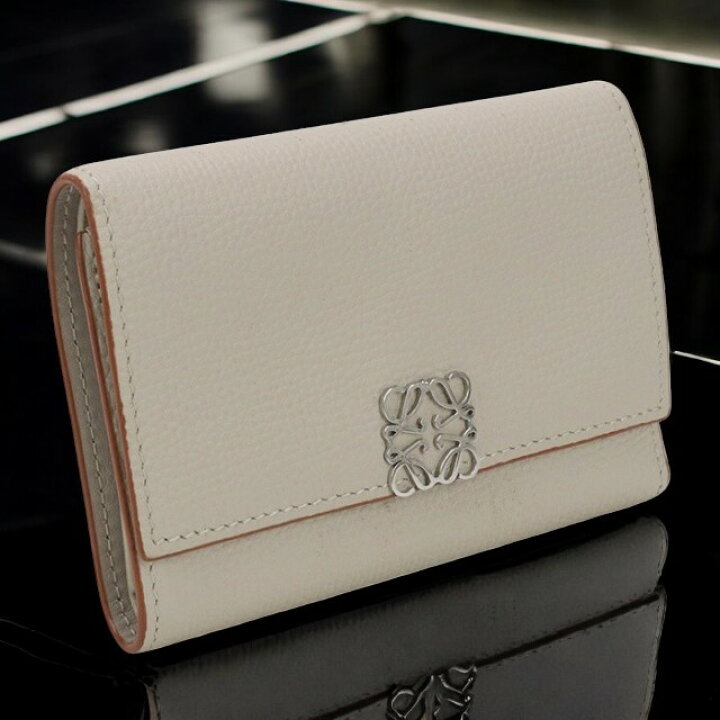 楽天市場】【中古】 ロエベ 三折財布小銭入付き レディース LOEWE  