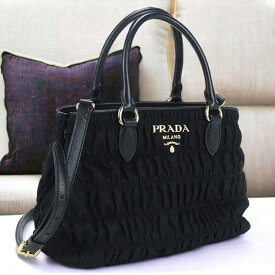 【中古】 プラダ トートバッグ レディース ブランド PRADA 2WAYトートバッグ 1BA173 2DGX F0002 ブラック バッグ