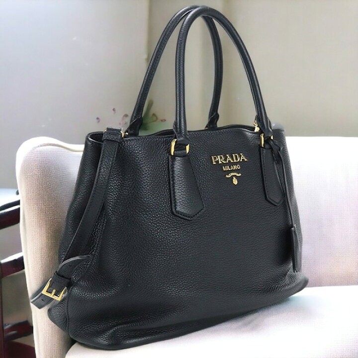 楽天市場】【中古】 プラダ トートバッグ レディース PRADA 2WAYトート 