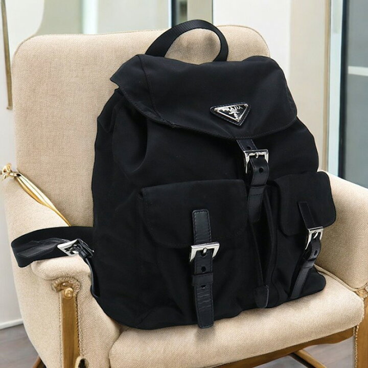 楽天市場】【中古】 プラダ リュック レディース PRADA バックパック 