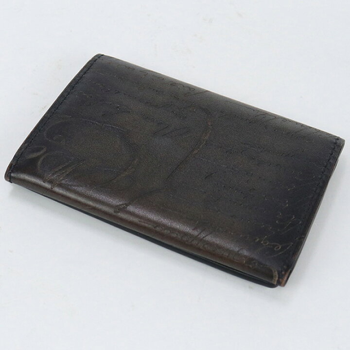 楽天市場】【中古】 ベルルッティ 名刺入れ メンズ BERLUTI スクリット 