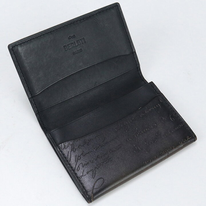 楽天市場】【中古】 ベルルッティ 名刺入れ メンズ BERLUTI スクリット 