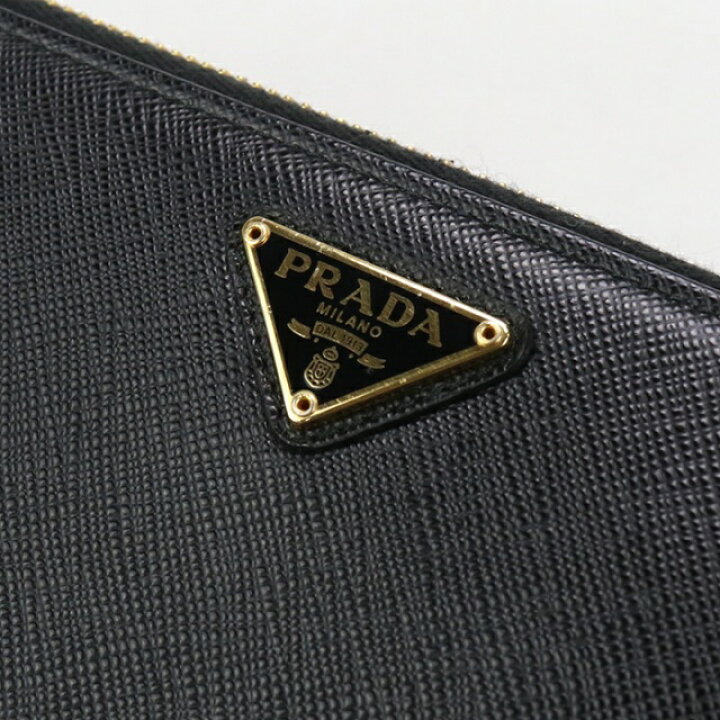 楽天市場】【中古】 プラダ 長財布ラウンドファスナー レディース  