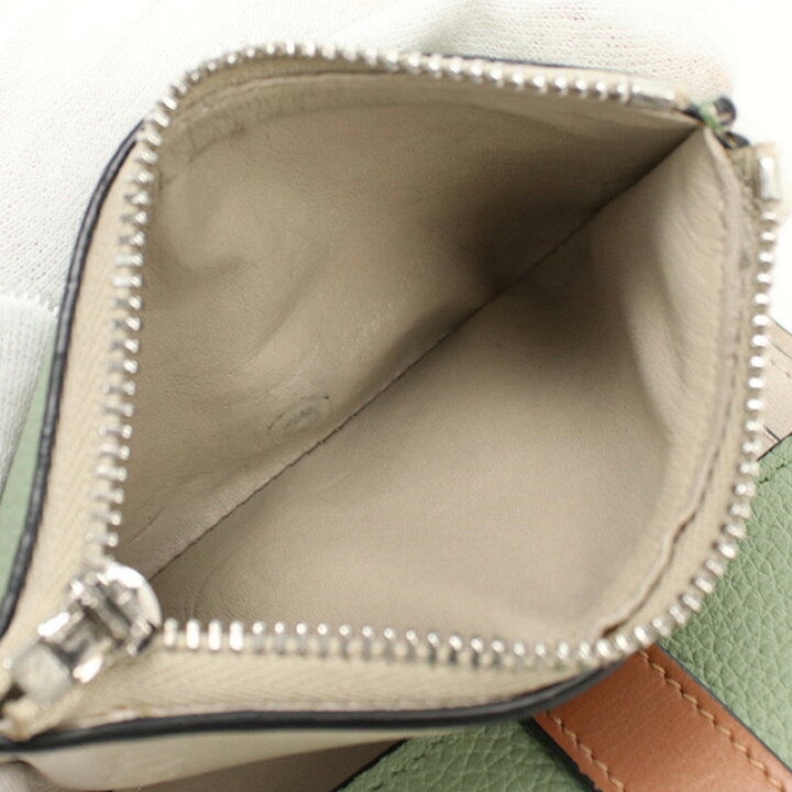 楽天市場】【中古】 ロエベ 三折財布小銭入付き レディース LOEWE  