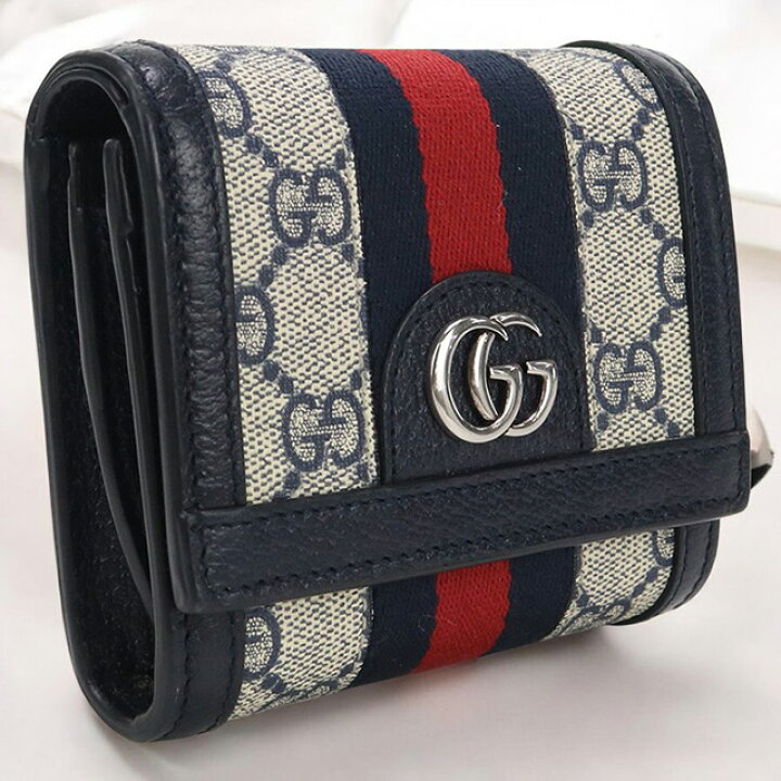 楽天市場】【中古】 グッチ 二折財布小銭入付き レディース GUCCI  