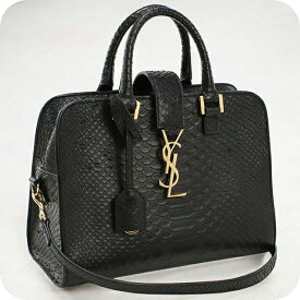 【中古】 サンローラン トートバッグ レディース SAINT LAURENT ベイビーカバス レザー 568853 ブラック バッグ 軽量 手提げ ブランド 高級 おしゃれ プレゼント 女性 実用的 かわいい