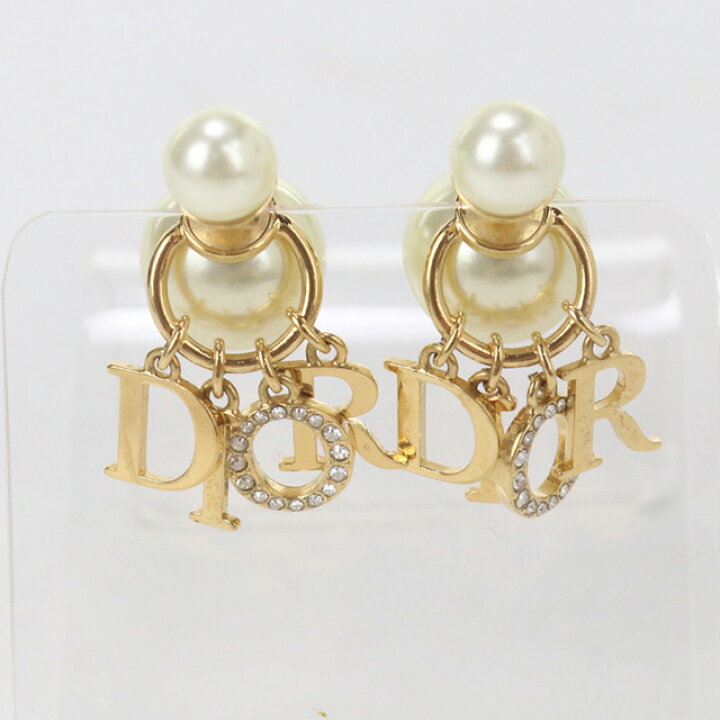 楽天市場】【中古】 クリスチャンディオール ピアス レディース  