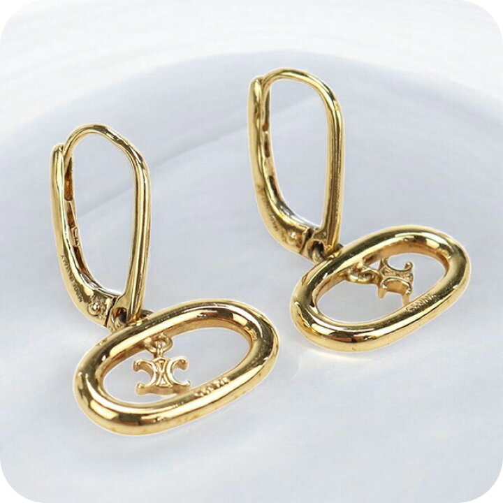 中古】 セリーヌ ピアス レディース ブランド CELINE トリオンフ  