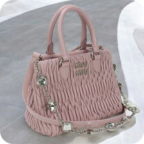 楽天市場】miu miu マテラッセ 2wayバッグ 中古の通販 