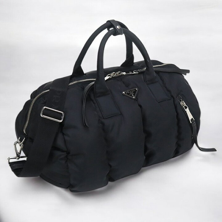 大人気 PRADAプラダ 2way ボストンバッグ ブラック テスート（楽天 