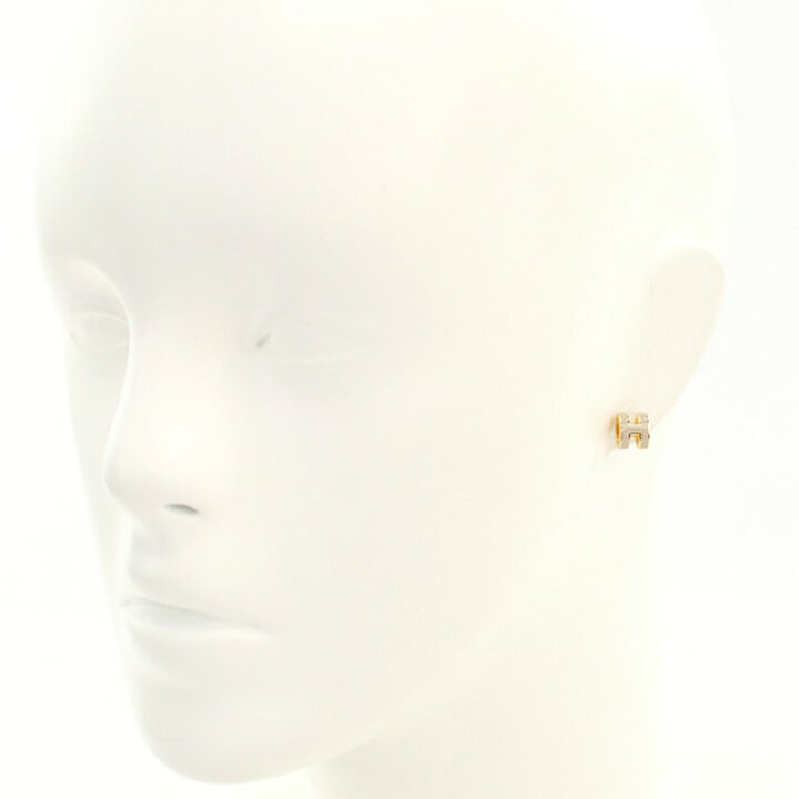 楽天市場】エルメス ピアス レディース ブランド HERMES MINI POP H  