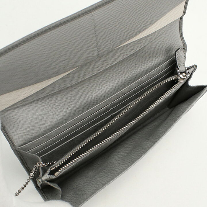 楽天市場】＼2000円OFF+全品5倍☆7/25限定／【中古】 プラダ 長財布ニ  