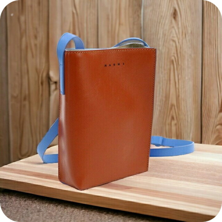 楽天市場】マルニ 斜め掛けショルダーバッグ メンズ MARNI レザー 