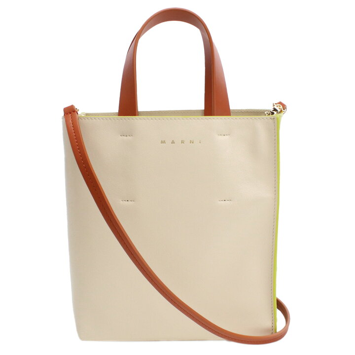 楽天市場】マルニ トートバッグ レディース MARNI レザー イタリア  