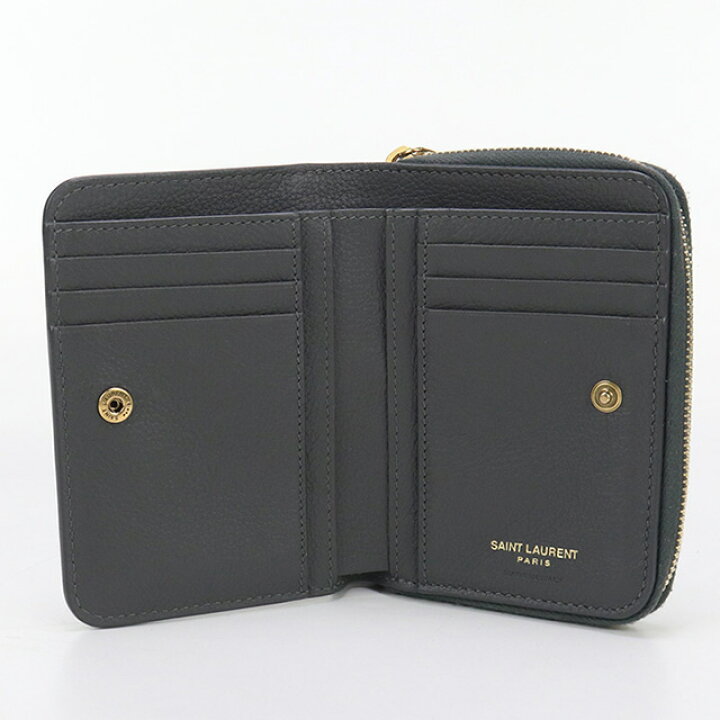 楽天市場】【中古】 サンローラン 二折財布 レディース ブランド SAINT  