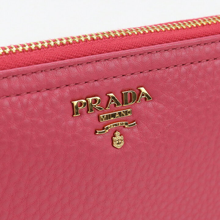 楽天市場】＼2000円OFFクーポン＆さらに+9倍／【中古】 プラダ 長財布  