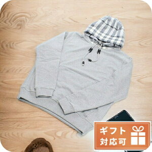 �o�[�o���[ �p�[�J�[ �����Y BURBERRY �R�b�g��100�� �|���g�K�� 8057010 PALE GREY MELANGE �O���[�n �t�@�b�V���� �I�ׂ郂�f�� �v���[���g ���p�I