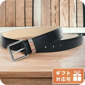 �|�[���E�X�~�X �x���g �����Y Paul Smith ���U�[ �X�y�C�� M1A4950 BLACK �u���b�N ���� �I�ׂ郂�f�� �v���[���g ���p�I