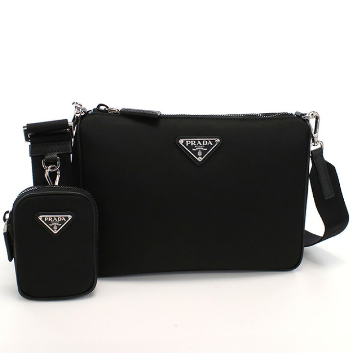 楽天市場】プラダ 斜め掛けショルダーバッグ メンズ PRADA TESSUTO+ 