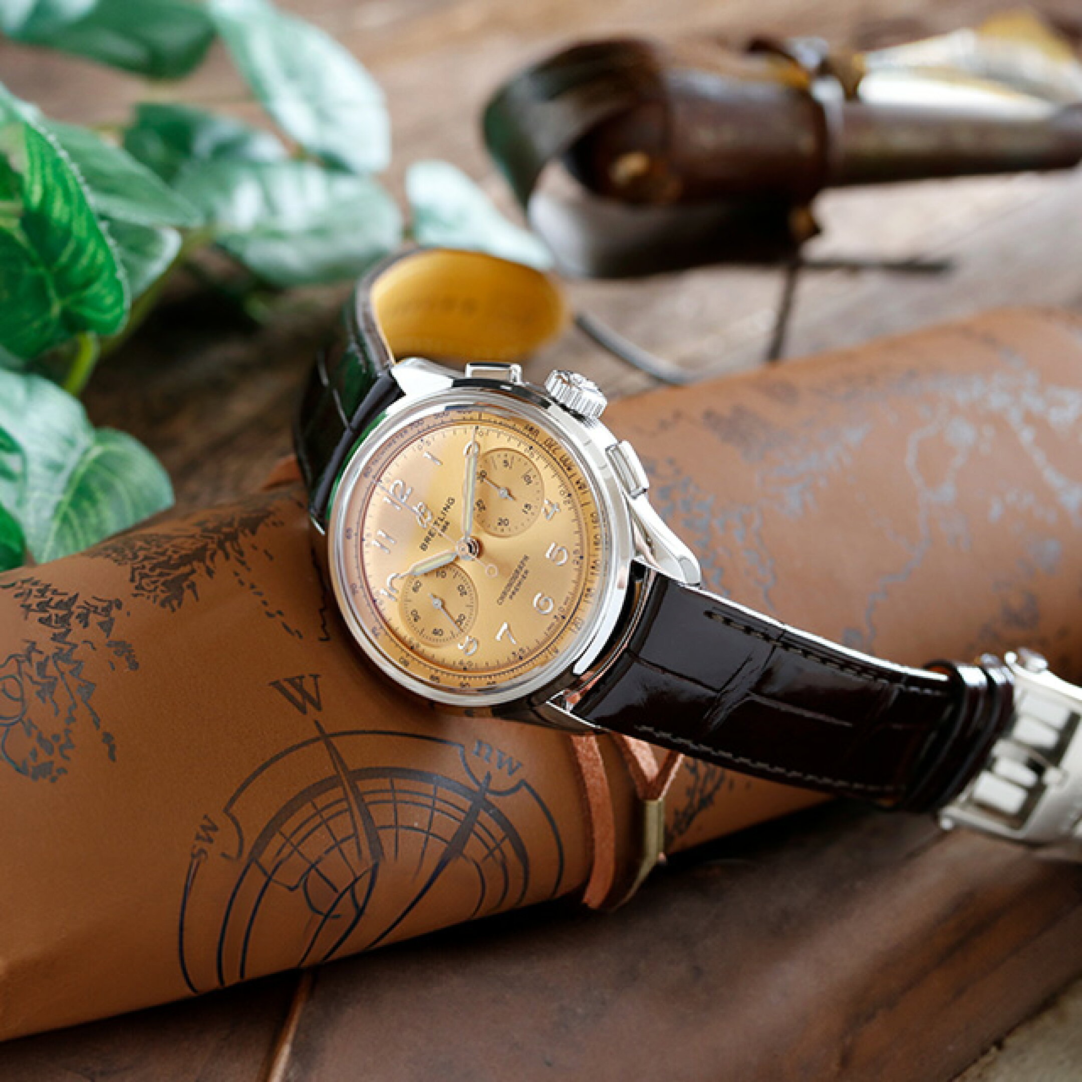 ブライトリング プレミエ B09 クロノグラフ 40 手巻き