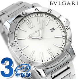 ブルガリ BVLGARI ブルガリブルガリ 41mm 自動巻き メンズ BB41WSSD 腕時計 ブランド ホワイト 記念品 プレゼント ギフト