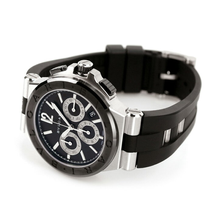 楽天市場】ブルガリ 時計 BVLGARI ディアゴノ 42mm クロノグラフ  