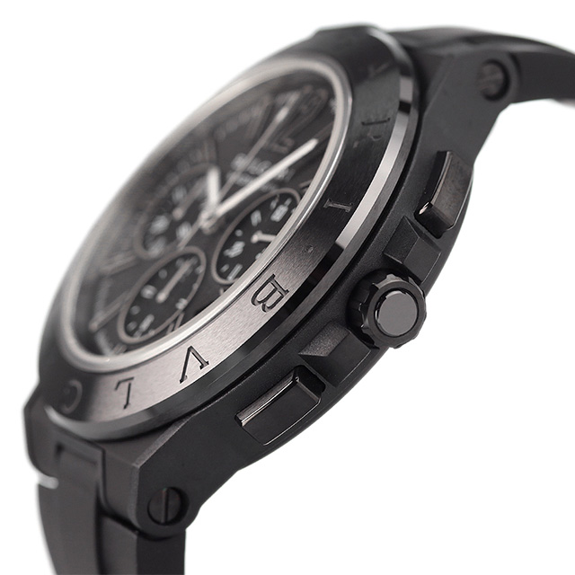 ＼今なら42,190円OFF★全品10%OFFクーポン／ ブルガリ 時計 ブランド BVLGARI ディアゴノ マグネシウム 42mm 自動巻き  DG42BSMCVDCH 腕時計 プレゼント ギフト | 腕時計のななぷれ