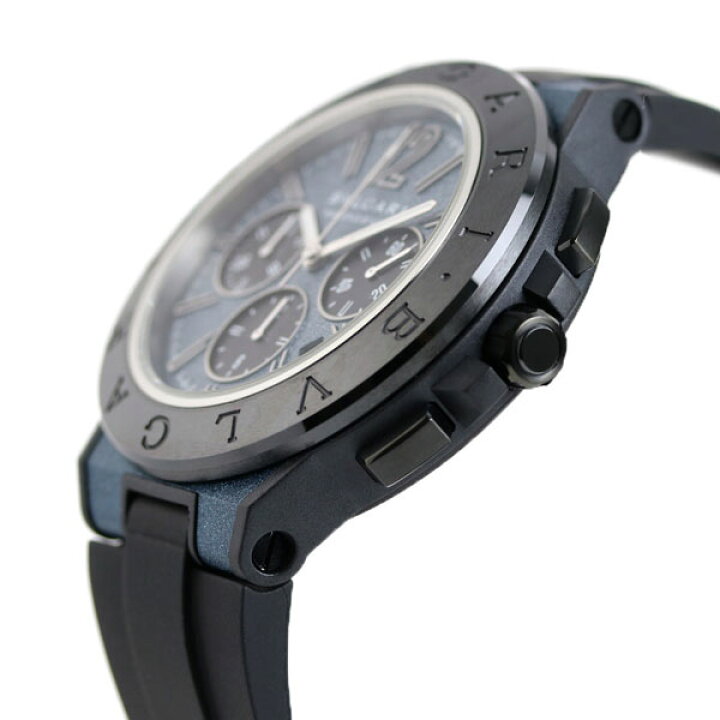 楽天市場】ブルガリ ディアゴノ マグネシウム 45mm クロノグラフ  