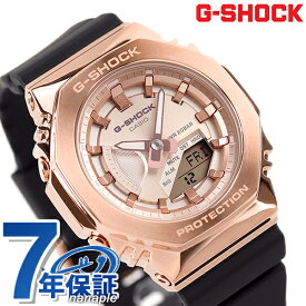 gショック ジーショック G-SHOCK GM-S2100 Sシリーズ クオーツ GM-S2100PG-1A4DR ピンクゴールド ブラック 黒 CASIO カシオ 腕時計 メンズ