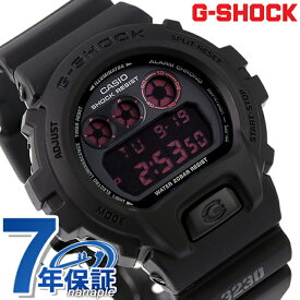 ＼6/10限定★2000円OFFクーポンにさらに+3倍／ gショック ジーショック G-SHOCK ブラック 黒 DW-6900MS-1DR MAT BLACK RED EYE CASIO カシオ 腕時計 ブランド メンズ ギフト 父の日 プレゼント 実用的