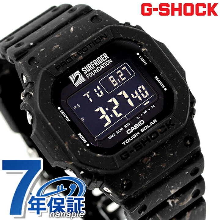 楽天市場】gショック ジーショック G-SHOCK ソーラー G-5600SRF-1 