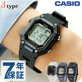＼さらに+4倍★今だけ!!／ チープカシオ 腕時計 海外モデル カシオ 時計 クオーツ 電池式 メンズ チプカシ デジタル スクエア ブラック ブルー ホワイト グレー 黒 青 白 CASIO WS-B1000 選べるモデル ブランド おしゃれ 防水 小さい 軽い かっこいい プレゼント 男性 実用的